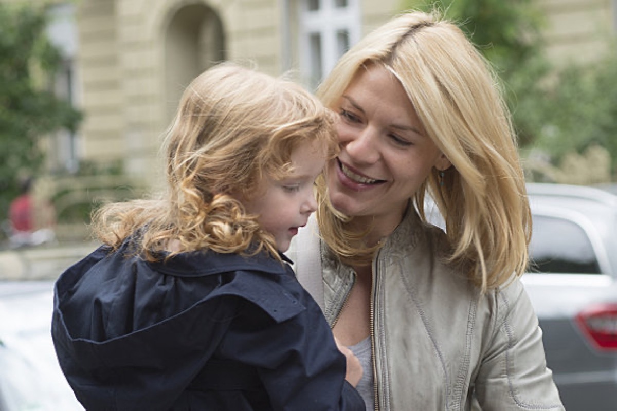 Claire Danes at Homeland.