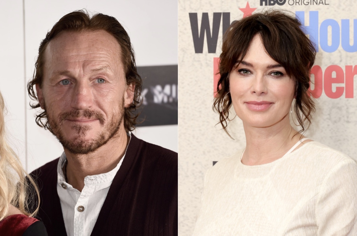 Jerome Flynn and Lena Headey