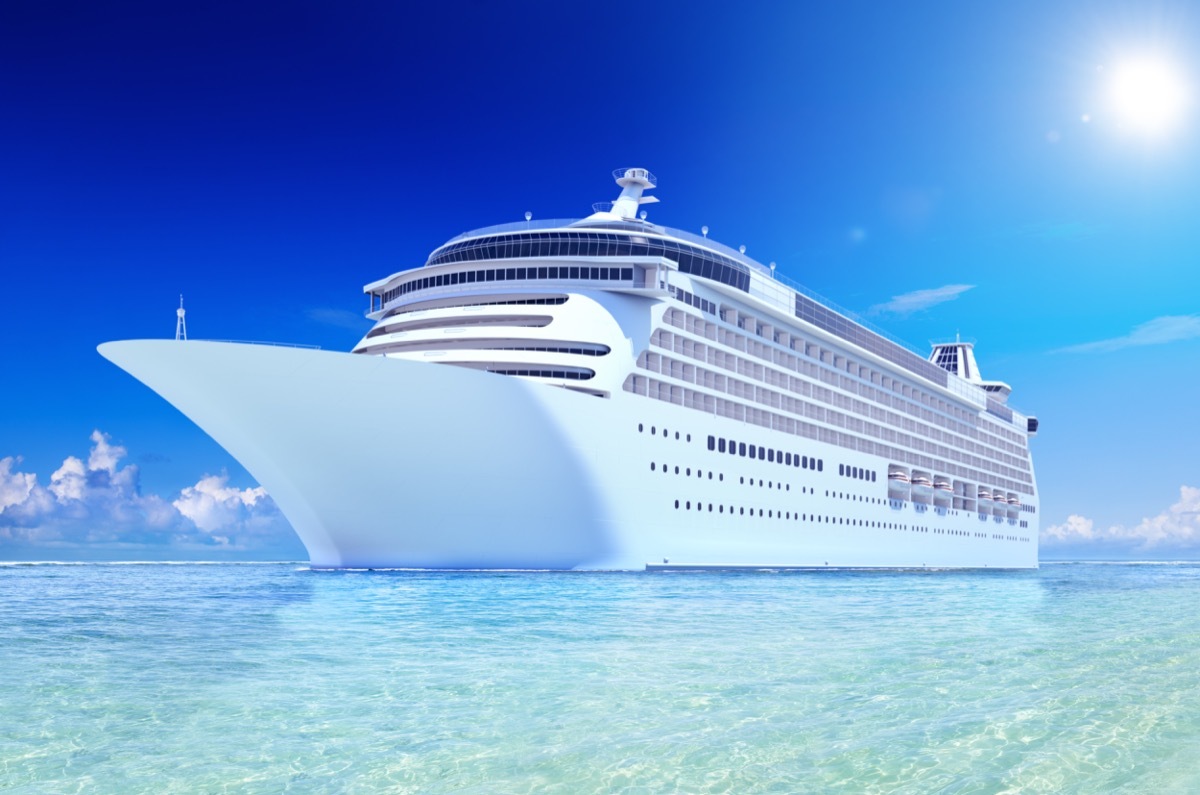 Shutterstock Futuristic cruise ship facts
