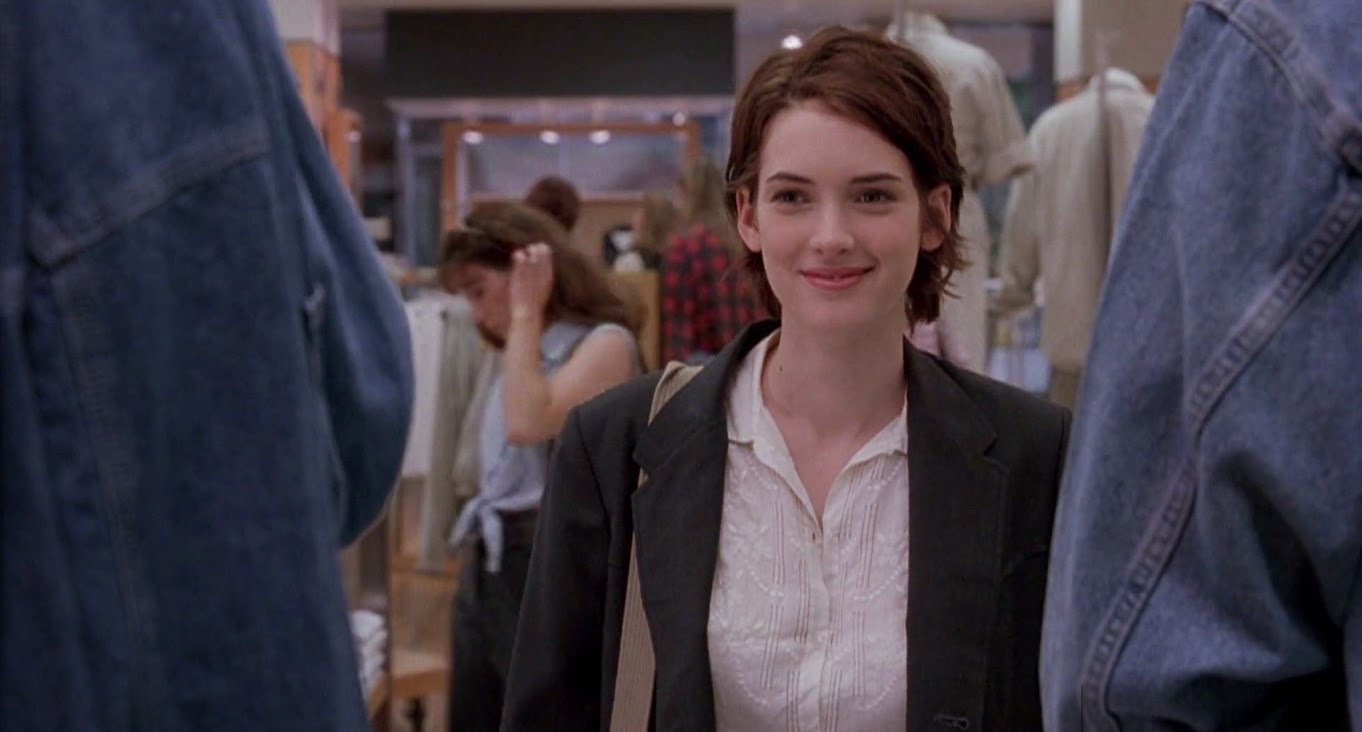 Winona Ryder in Reality Bites.