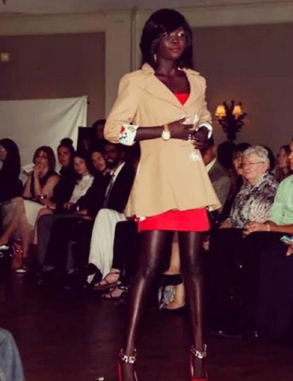 Nyakim Gatwech Modeling at St. Cloud State University
