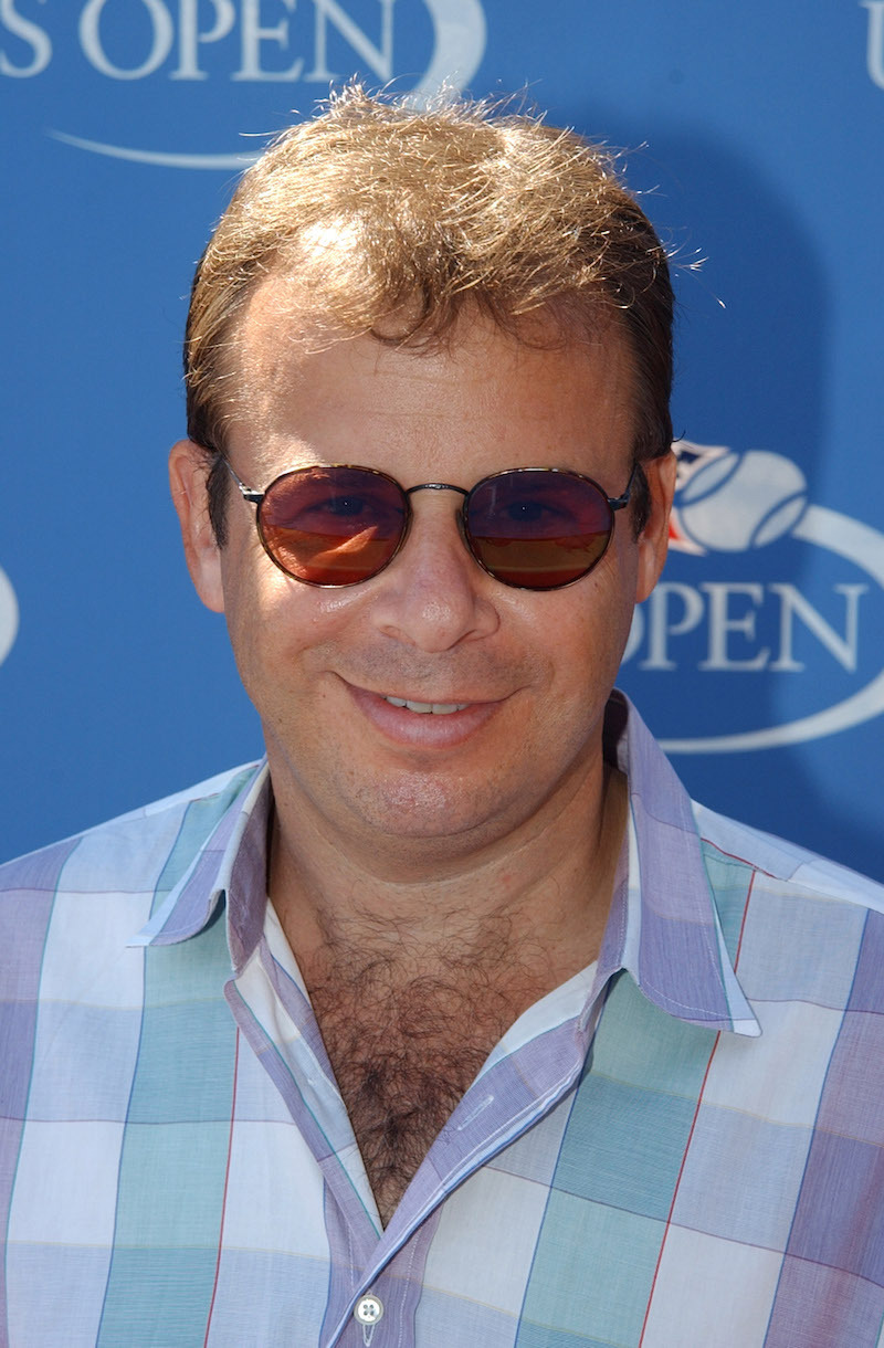 Rick Moranis at the US Open celebrity Men's singles finals
