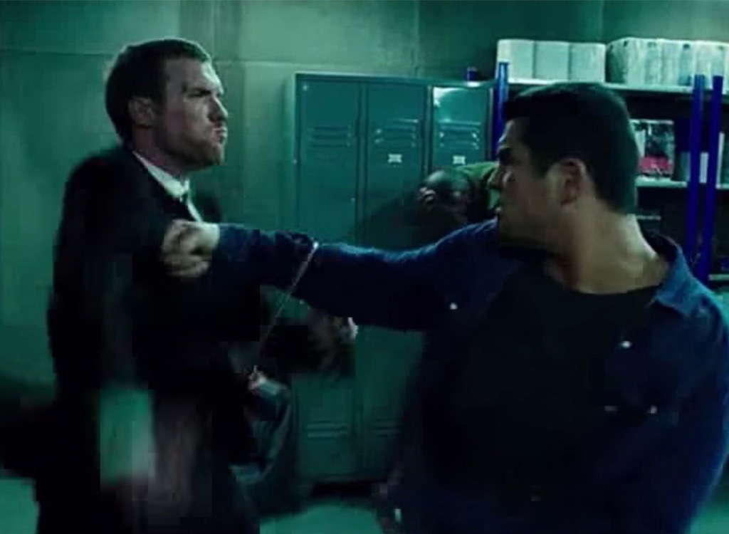 transporter group fight movie cliches
