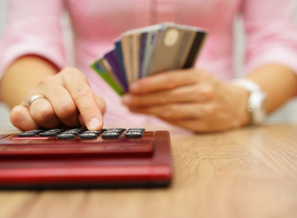 Credit card debt is manageable spread out