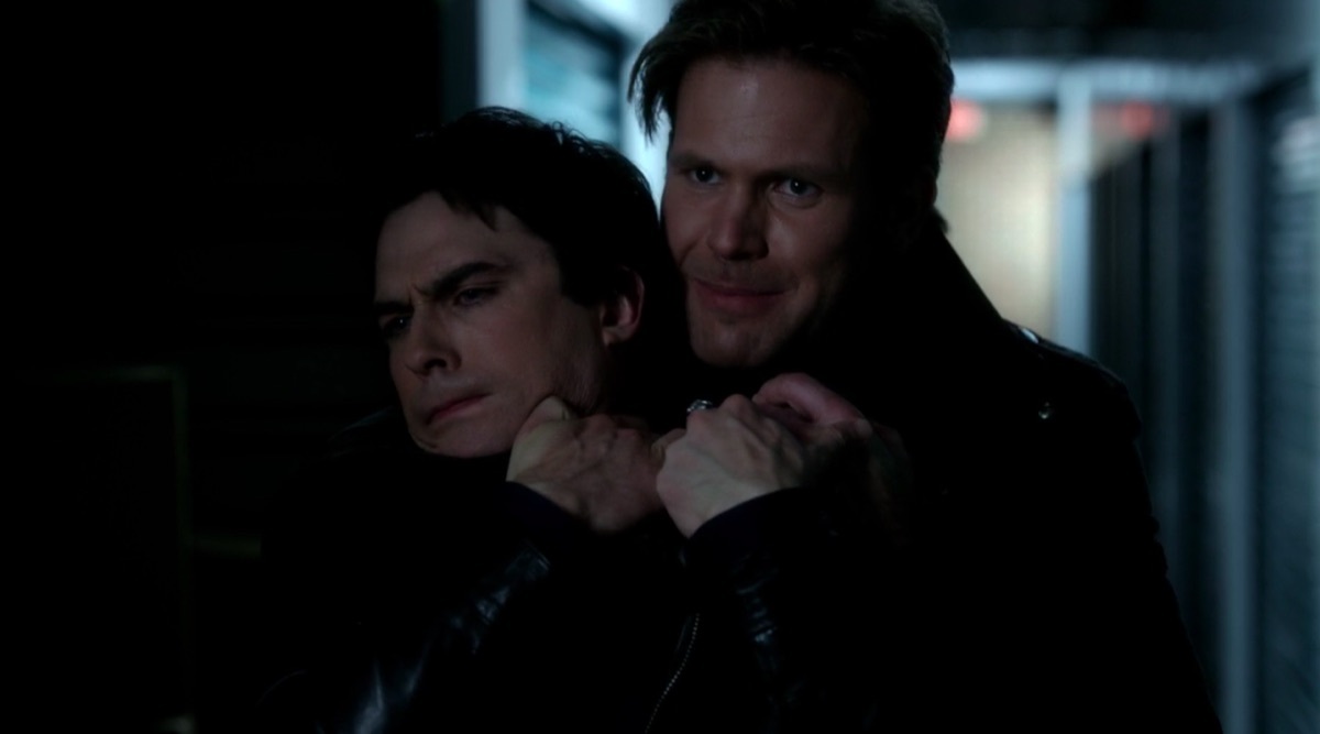 Ian Somerhalder and Matthew Davis in The Vampire Diaries