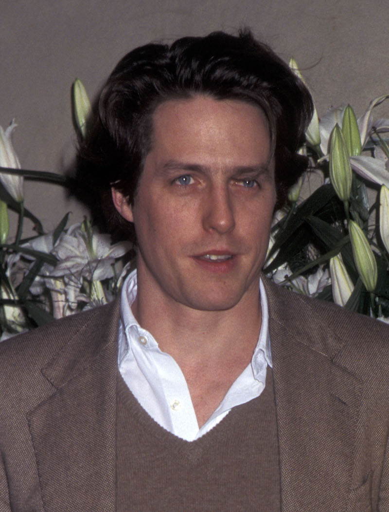 Hugh Grant at an Estée Lauder event in 1995