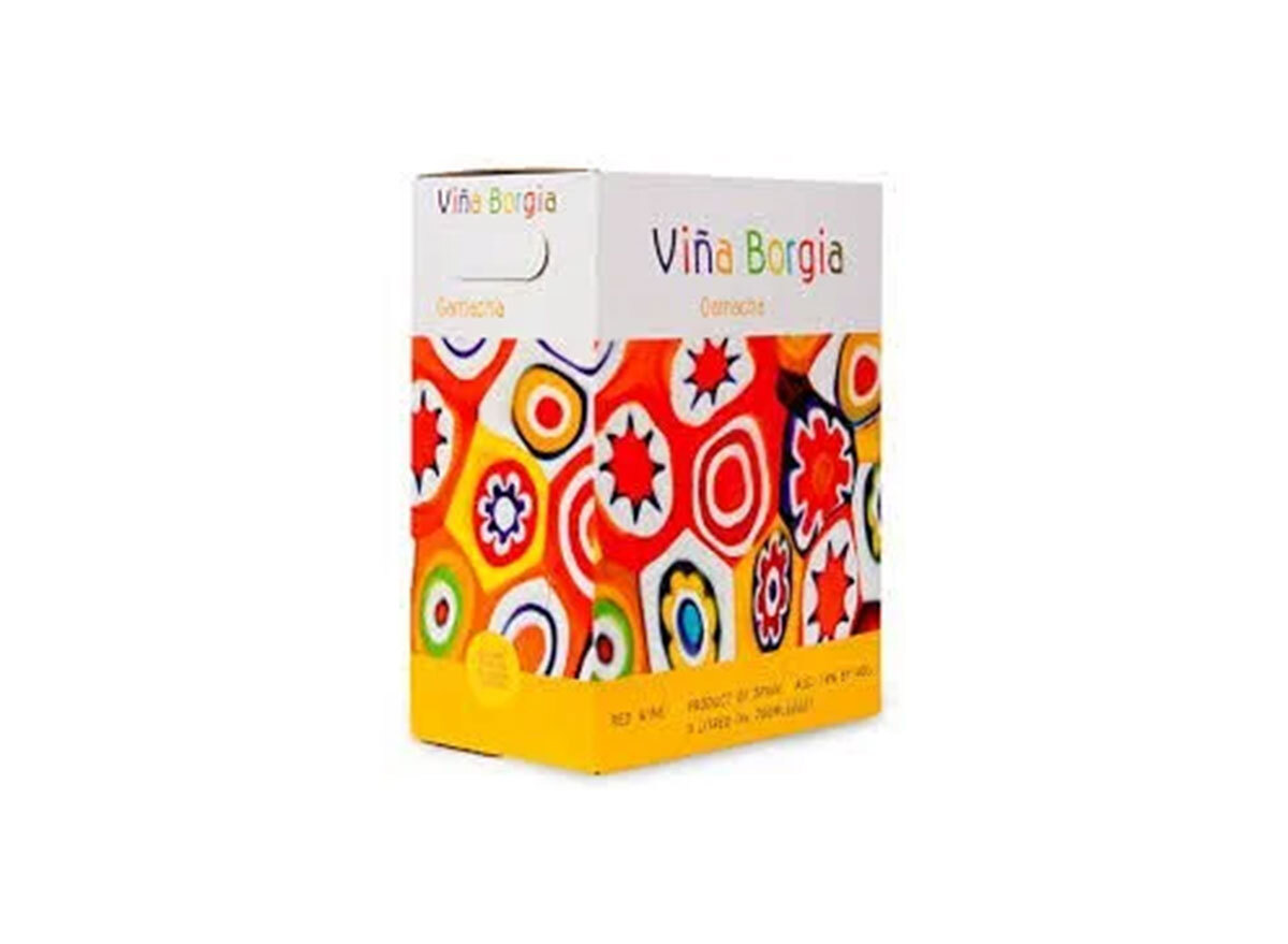 Vina borgia wine box