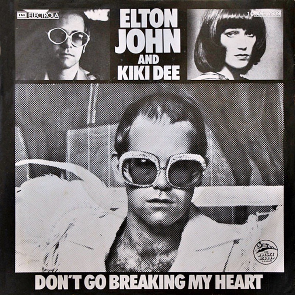 Elton John and Kiki Dee