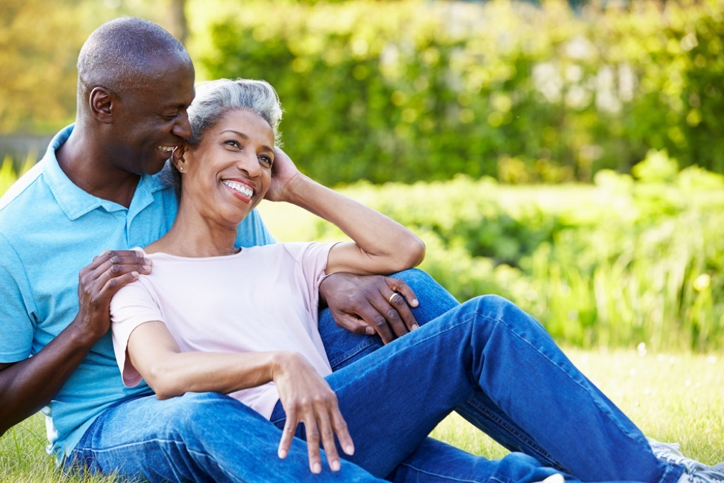 couple outside in sunlight health tweaks over 40