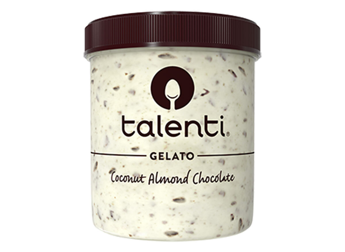 talenti coconut almond chocolate gelato ice cream tub