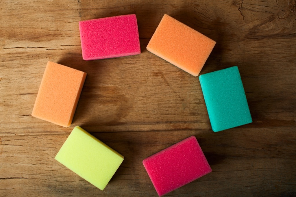 Sponges, new uses for cleaning products