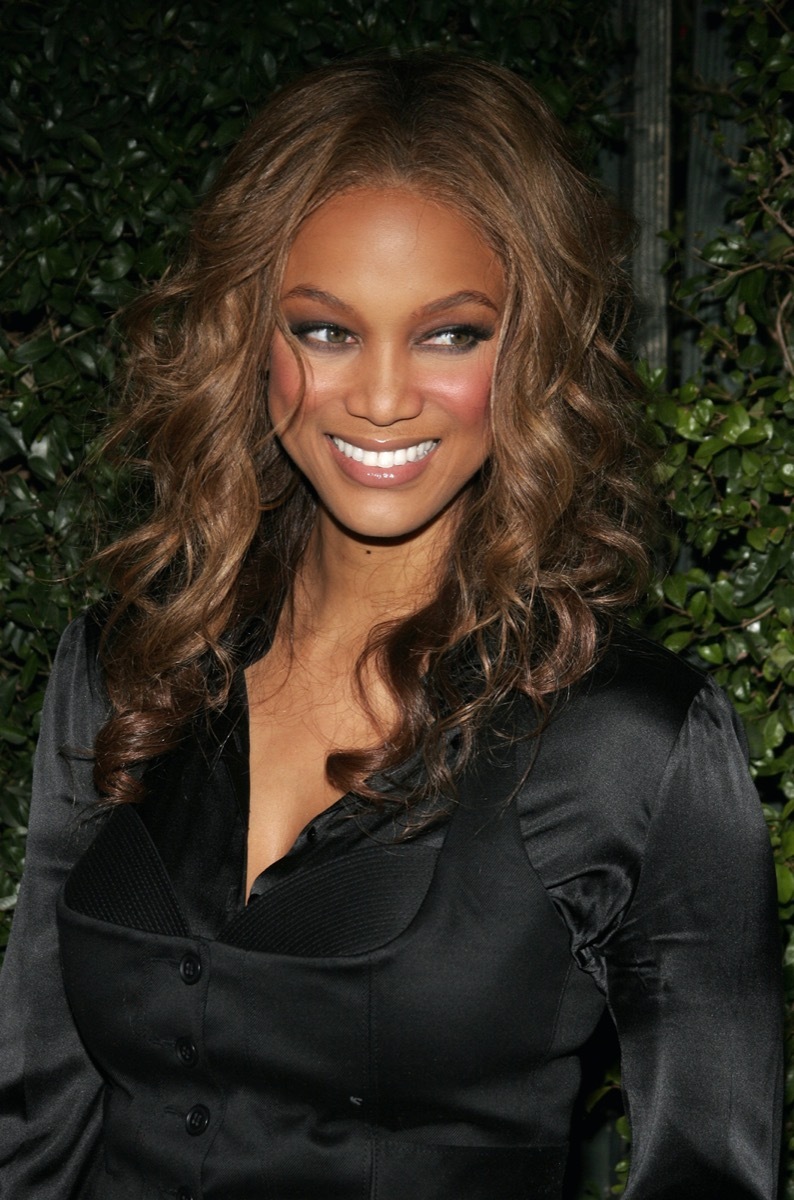 Tyra Banks at the premiere of 