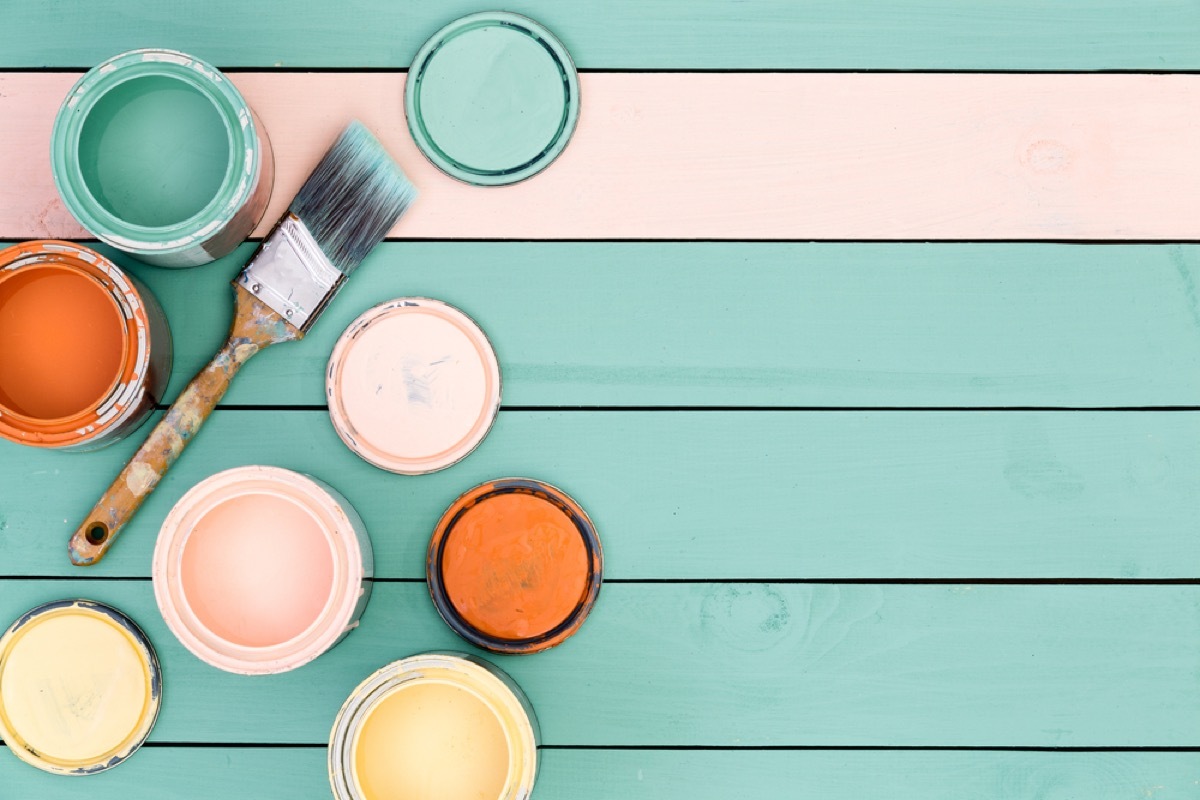 painted floorboards things you shouldn't store in your basement