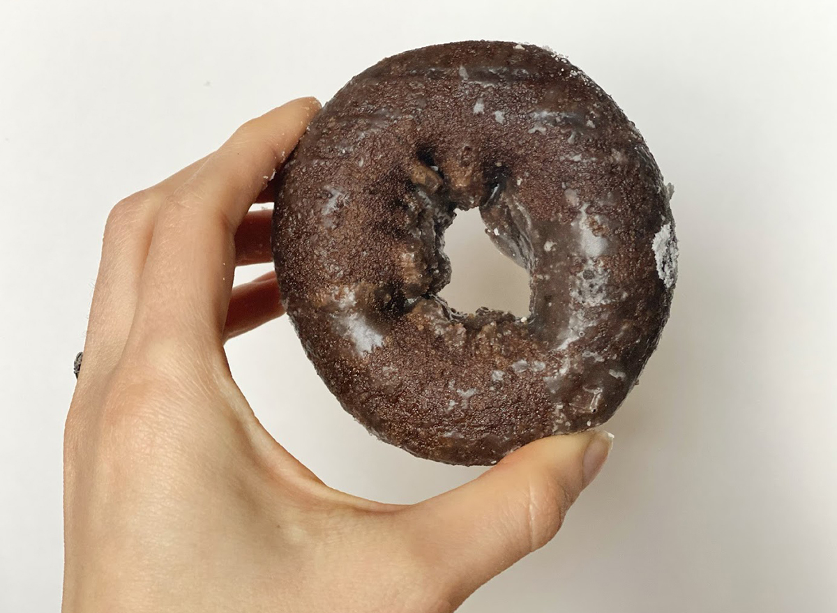 dunkin chocolate glazed donut