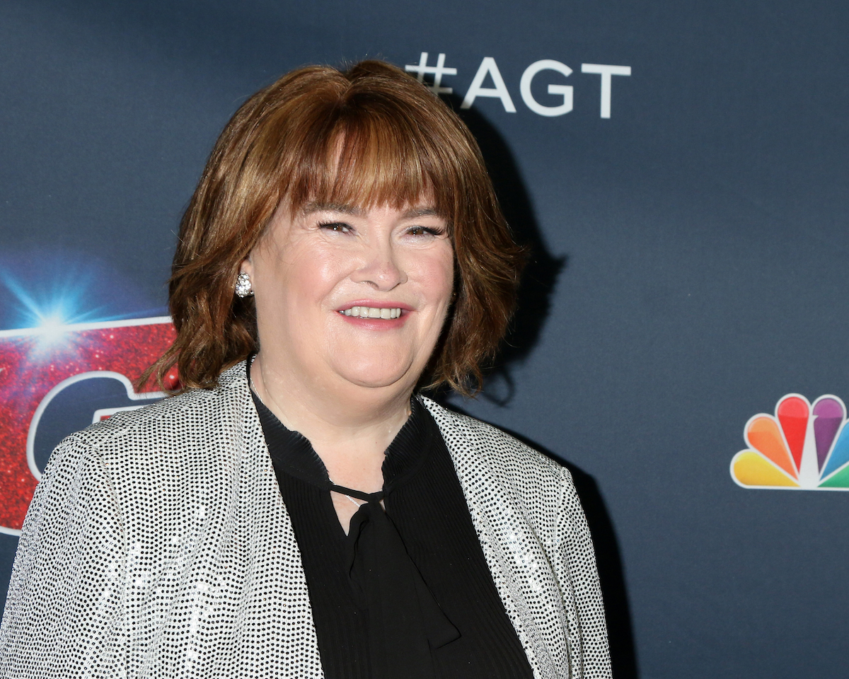 Susan Boyle on the red carpet for 'America's Got Talent' premiere in 2019