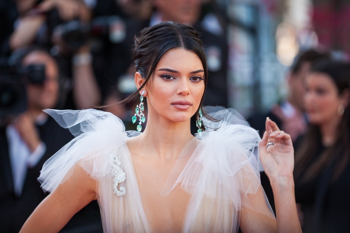 Kendall Jenner at the Cannes Film Festival in 2018