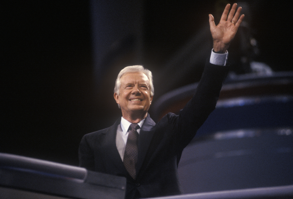 Jimmy Carter, who made some president etiquette gaffes.