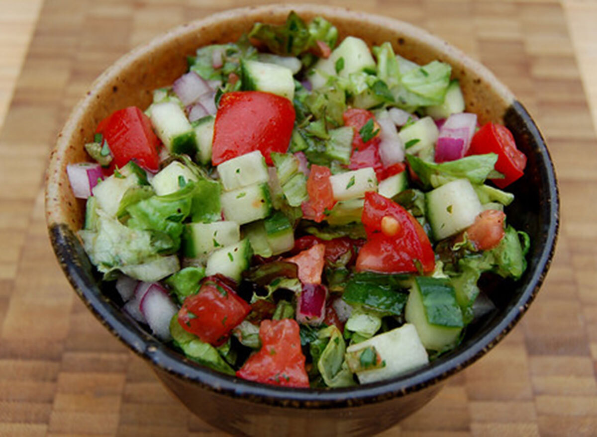 chopped summer salad