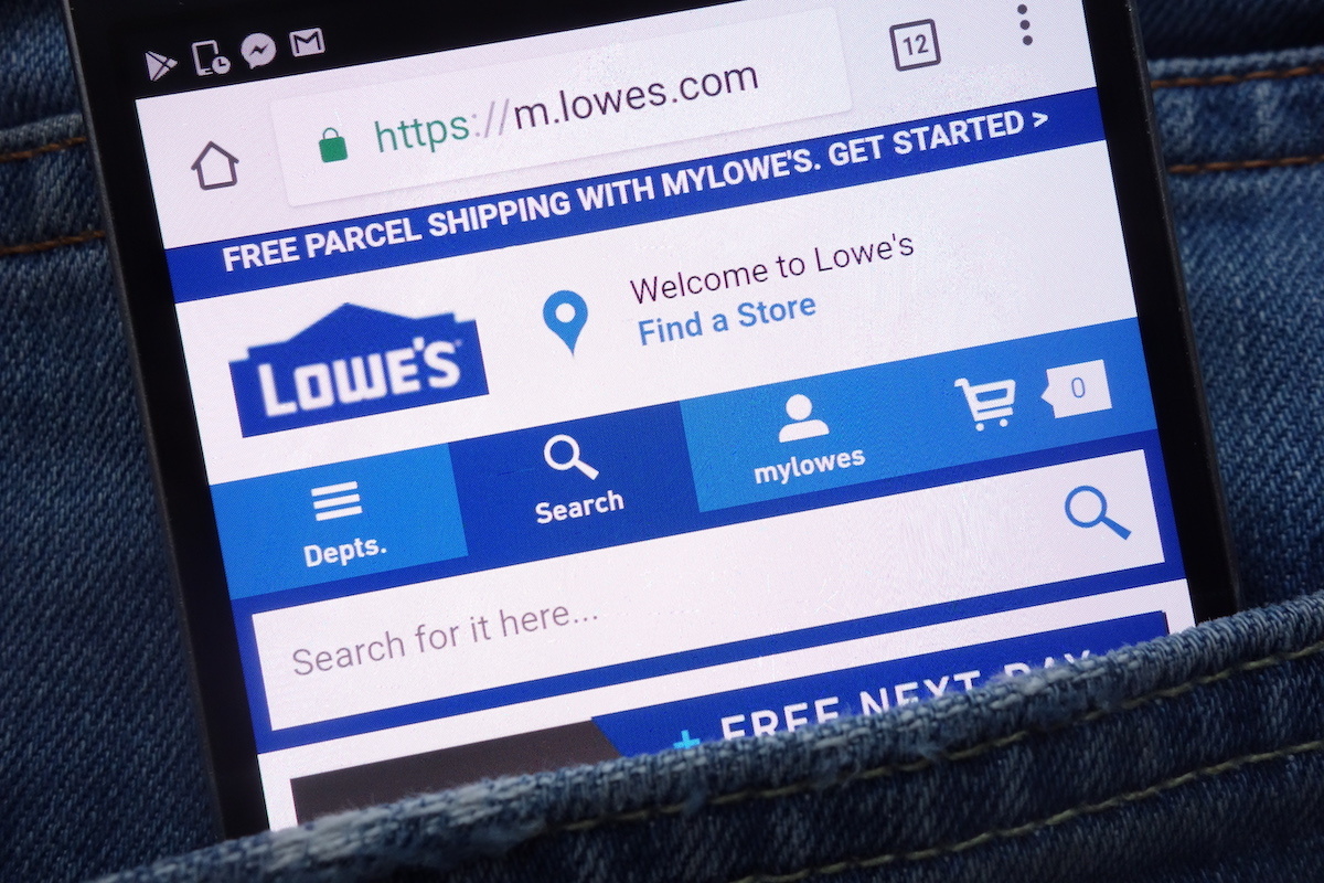 Lowe's mobile app