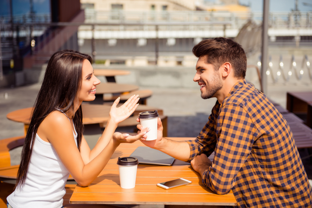 Couple Talking Signs Your Partner Misses Her Ex