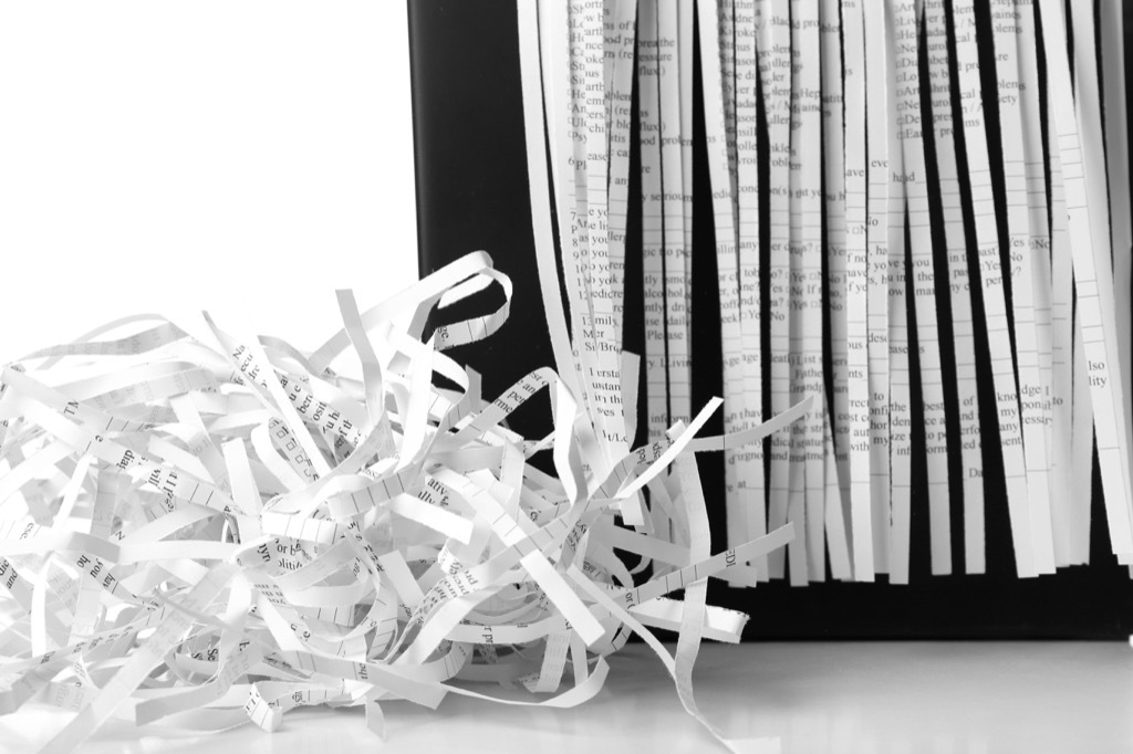 paper shredder