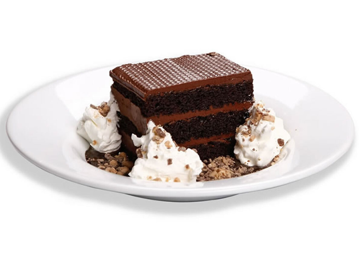 decadent chocolate cake