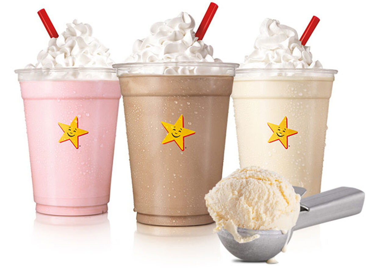 hardees shakes