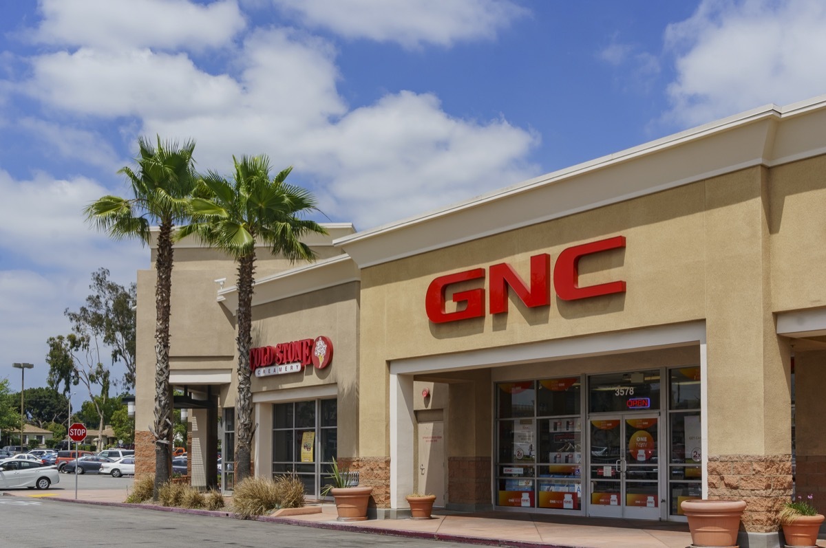 Exterior view of Vitamins & Supplements - GNC.