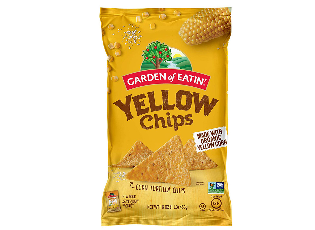 garden of eatin tortilla chips in packaging