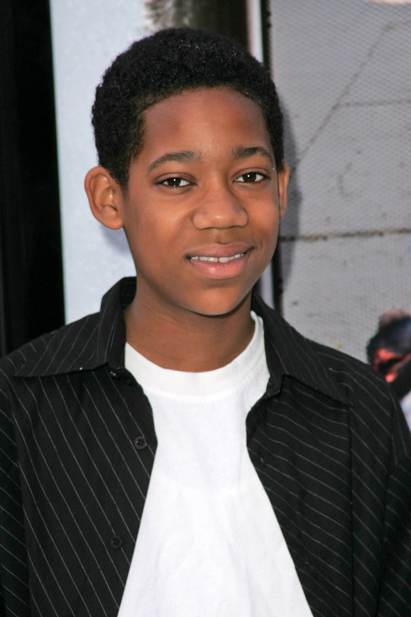 Tyler James Williams at the premiere of