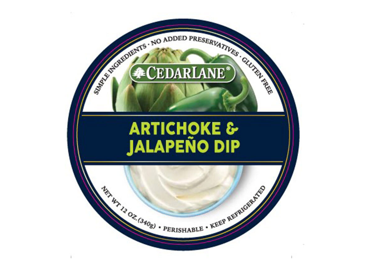 cedarlane artichoke jalapeno dip