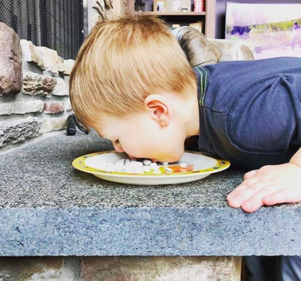 Weird eating funny kid photos
