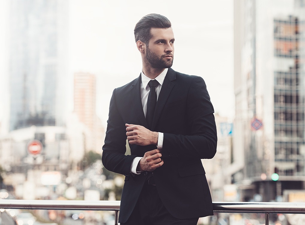 Confident Businessman Workplace Stress-Busters