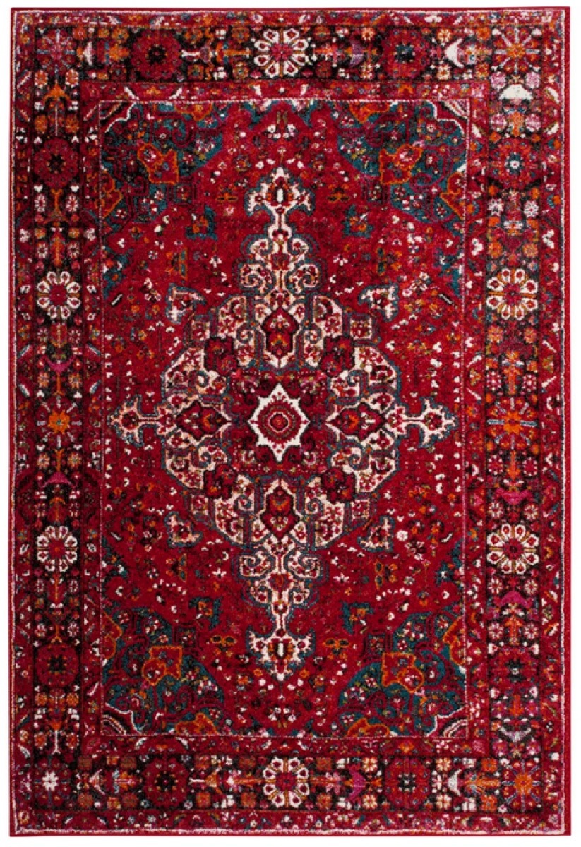 red oriental rug