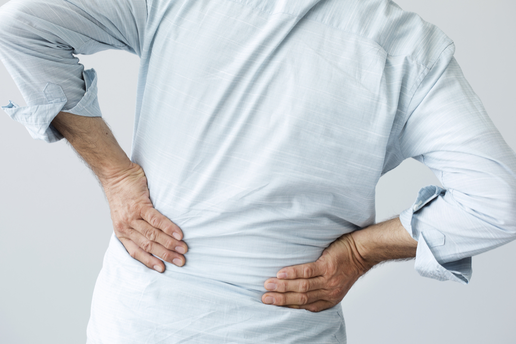 Man with Inguinal Hernia {Pain in Your Side}