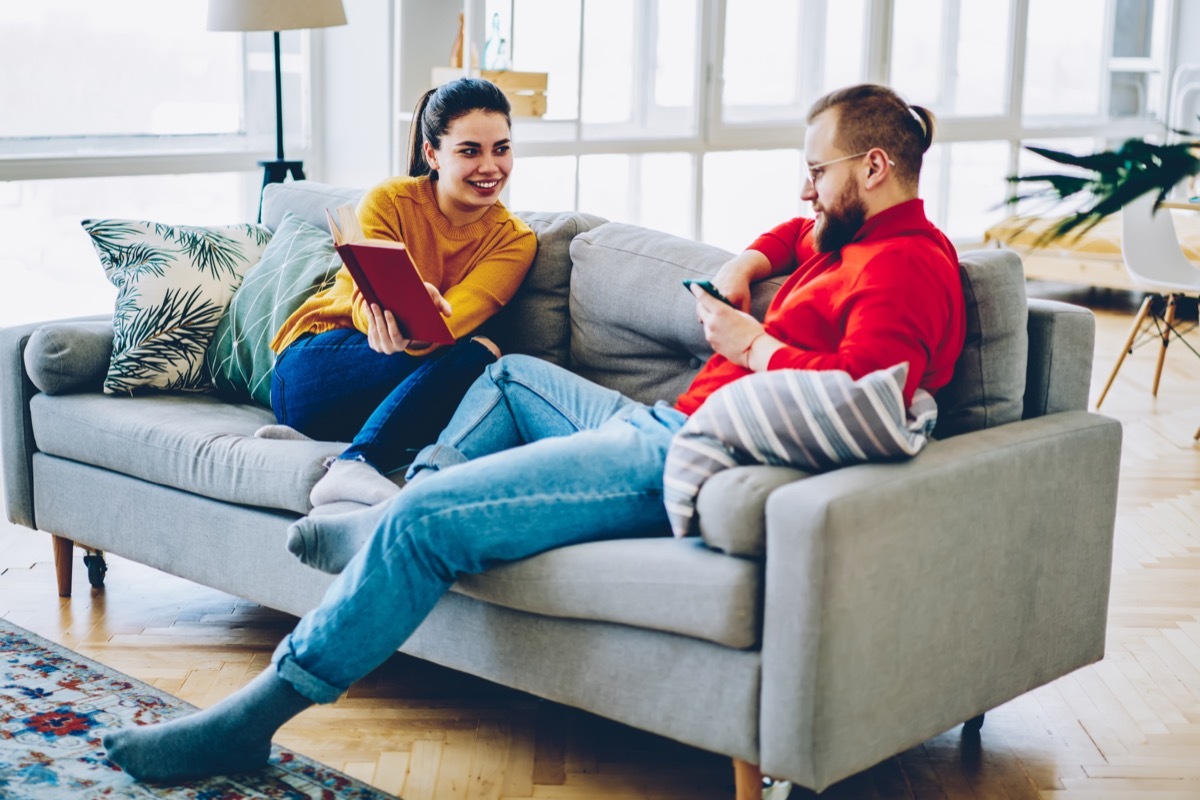 woman asking question