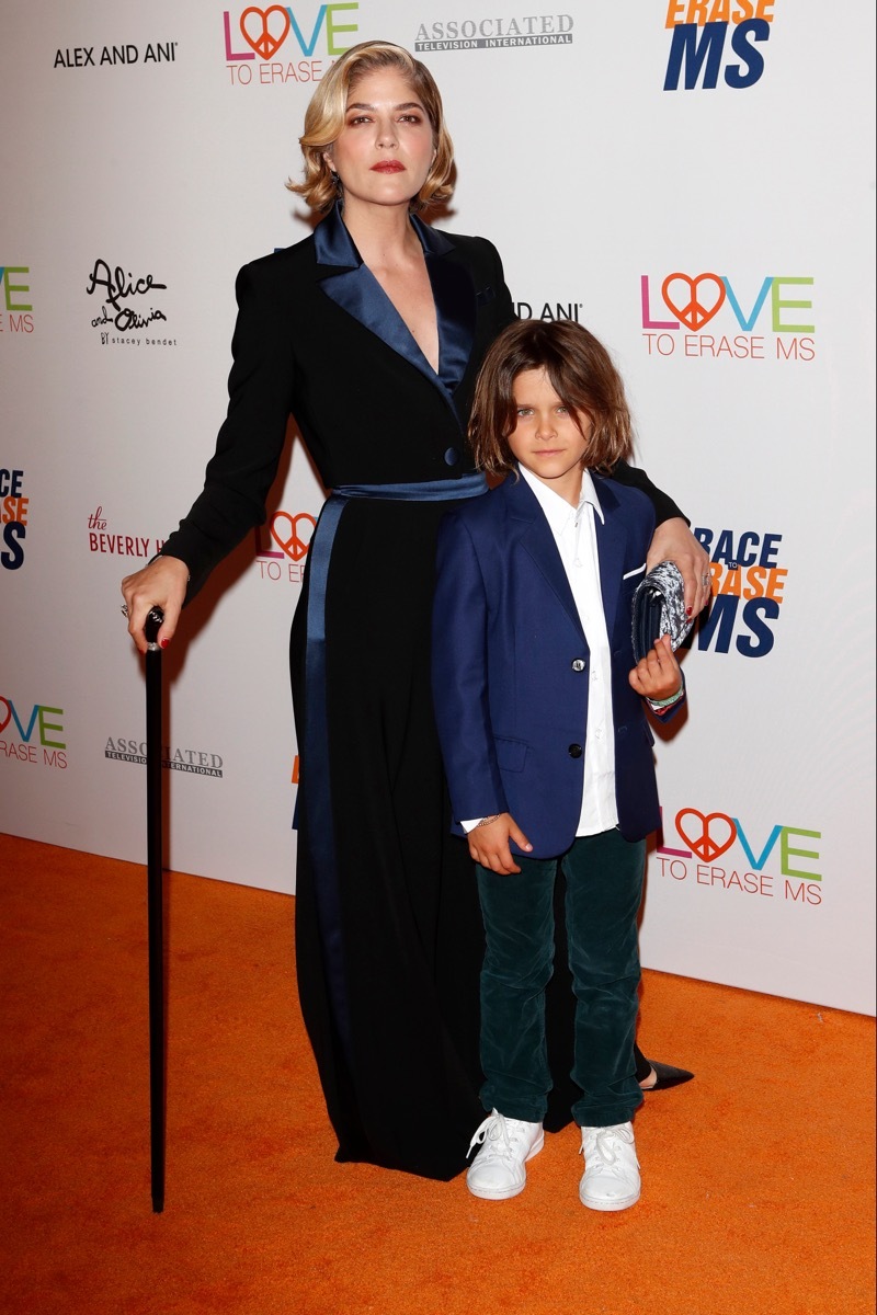 Selma Blair and son Arthur in 2019