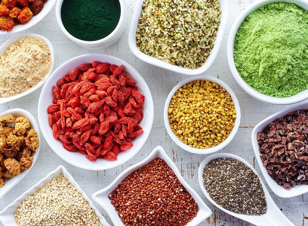 superfood plant powder