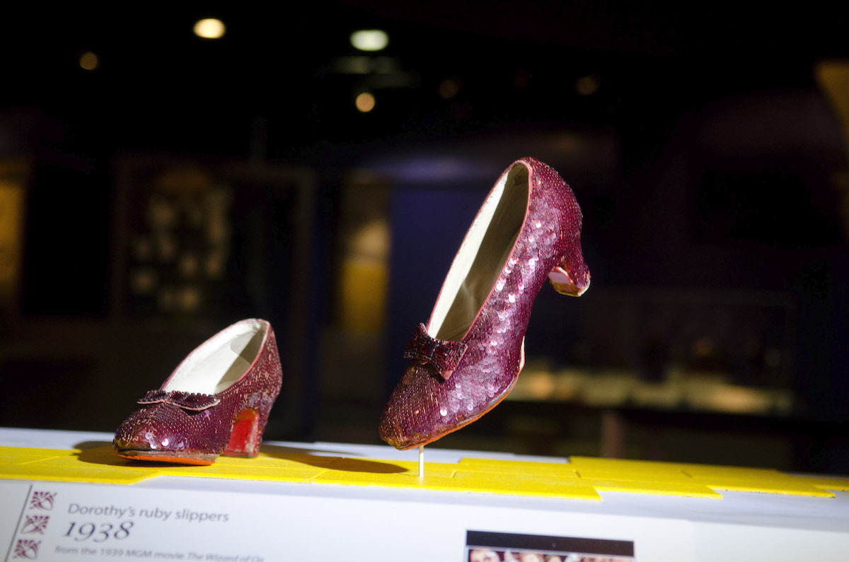 Ruby slippers from