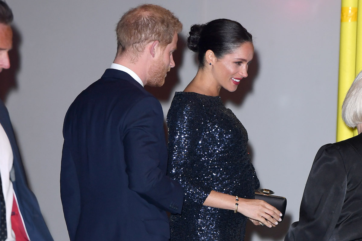 Meghan, Duchess of Sussex and Prince Harry, Duke of Sussex arrive for the Cirque du Soleil's