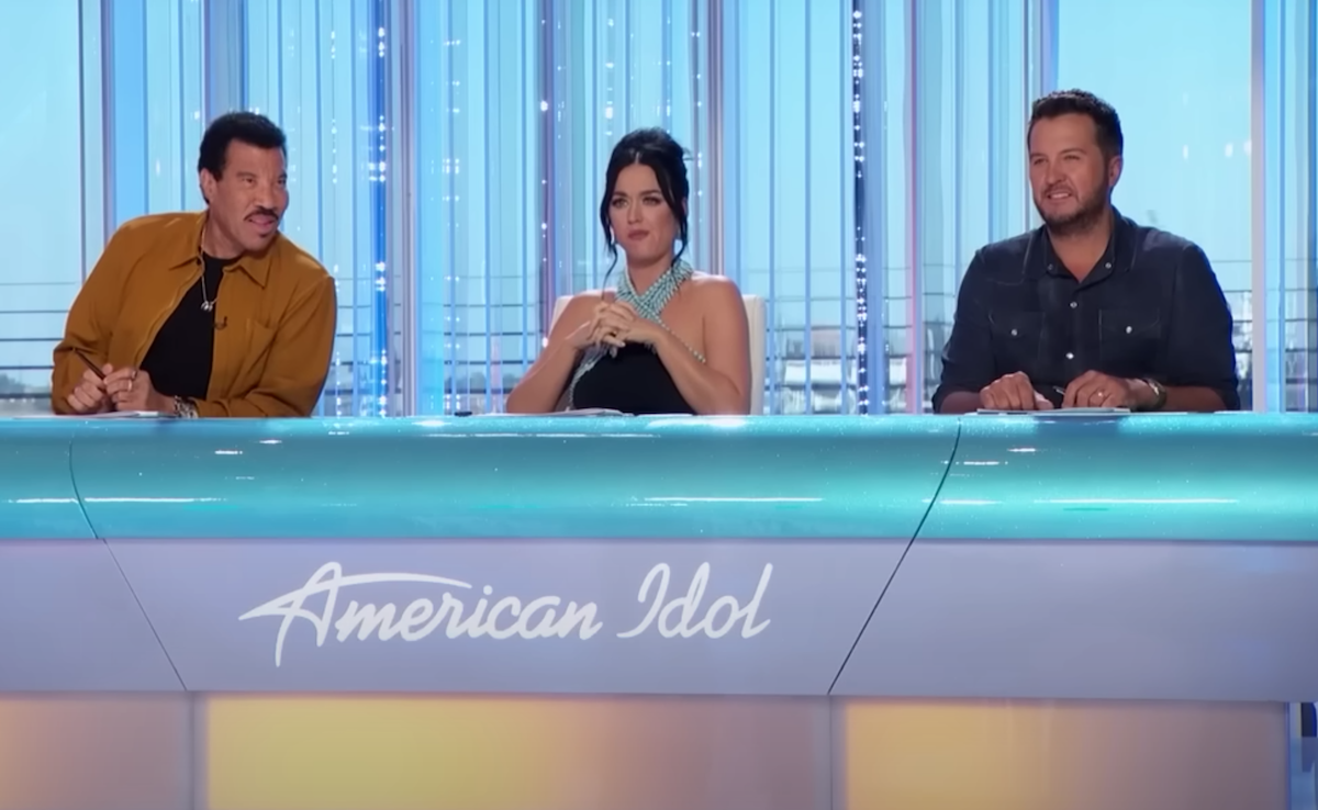 Lionel Richie, Katy Perry, and Luke Bryan on