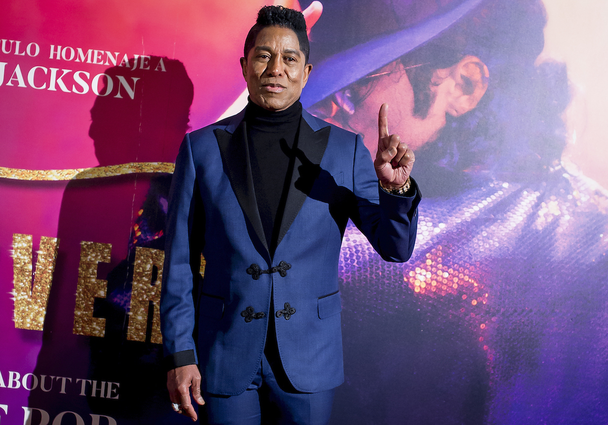 Jermaine Jackson at the