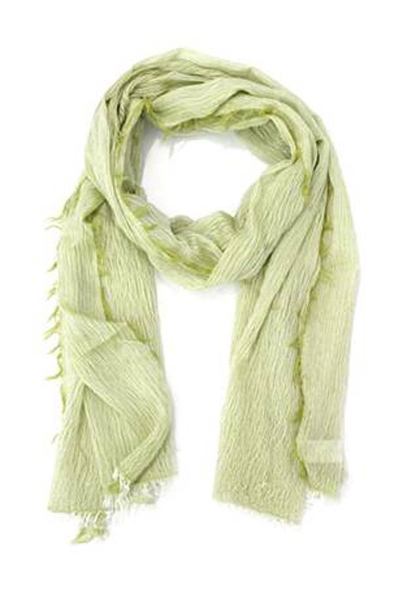 green scarf