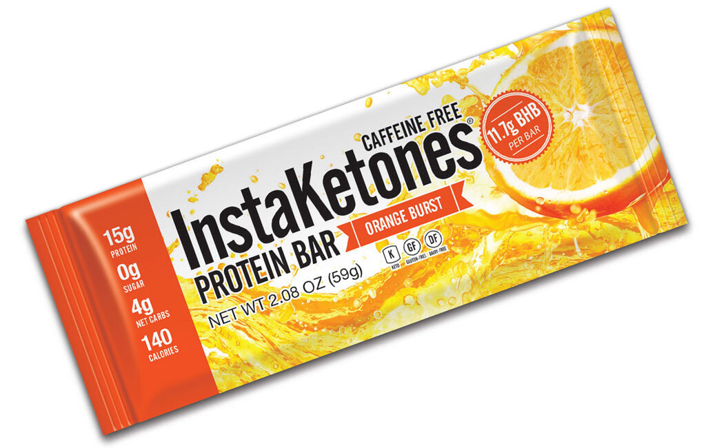 Julian Bakery InstaKetones Bar Orange Burst