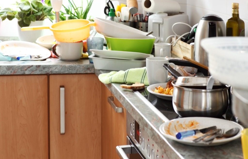 Cluttered kitchen housekeeper secrets