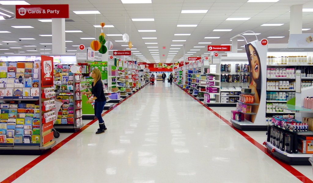 inside a target store {Target Black Friday}