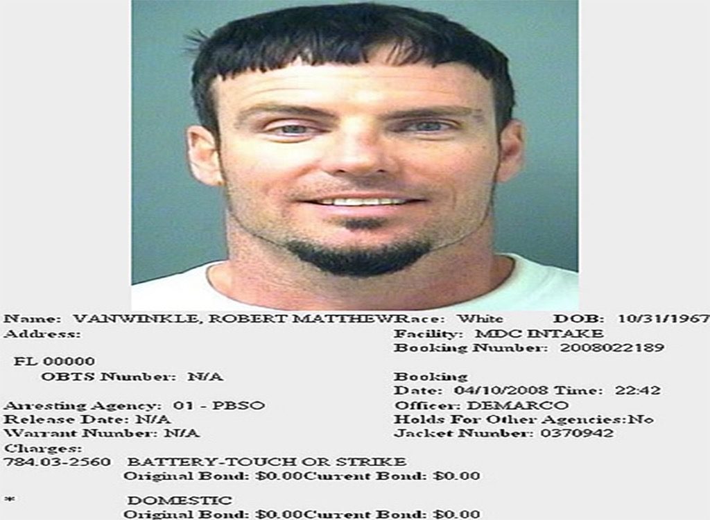 Vanilla Ice funny celebrity mugshots